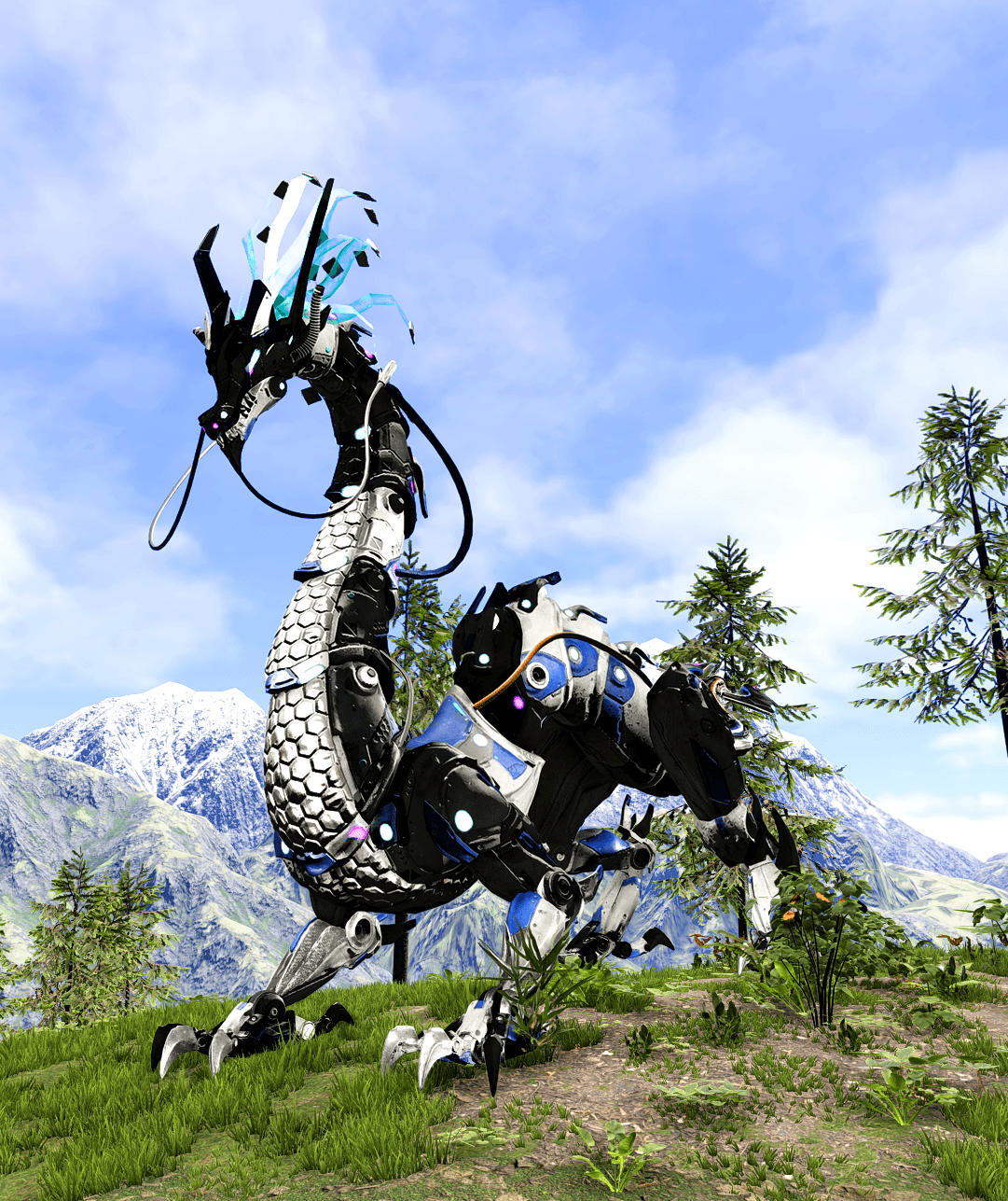 机械神龙成年形态-龙岛异兽起源初始进化阶段